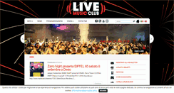 Desktop Screenshot of liveclub.it